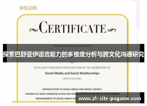 探索巴舒亚伊语言能力的多维度分析与跨文化沟通研究