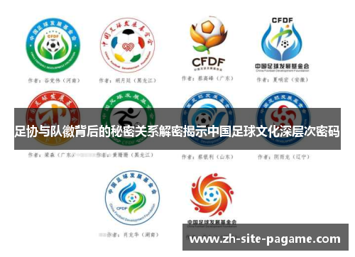 足协与队徽背后的秘密关系解密揭示中国足球文化深层次密码